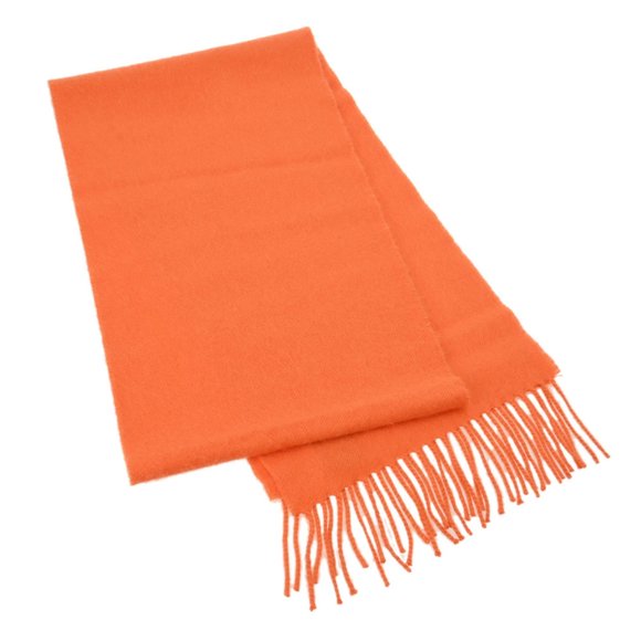 HERMES Authentic Orange Scarf - Picture 3 of 10